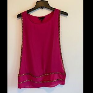 Rock & Republic Pink Double Layer Top
